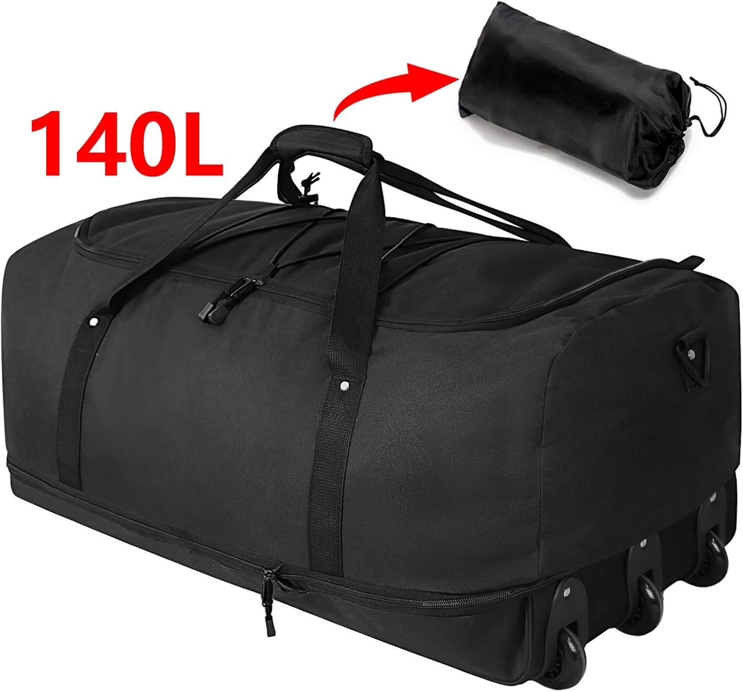 Sport Gym Travel Duffel Bag Dry Wet Separated Training Handbag Men Women Yoga Bag Overnight Holdall Bag Carry on Bag with Shoes Compartment (Dark Red)
